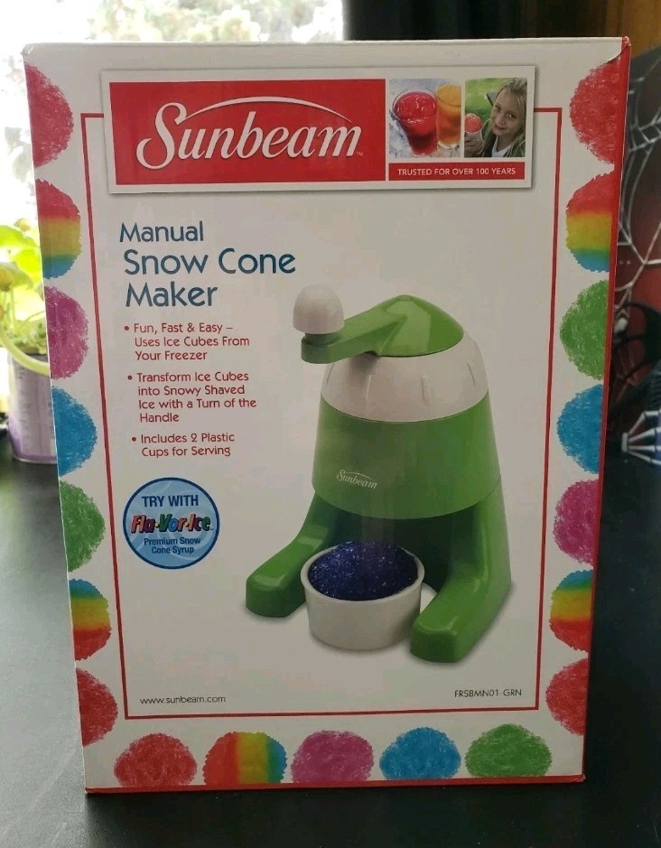Sunbeam Manual Snow Cone Maker