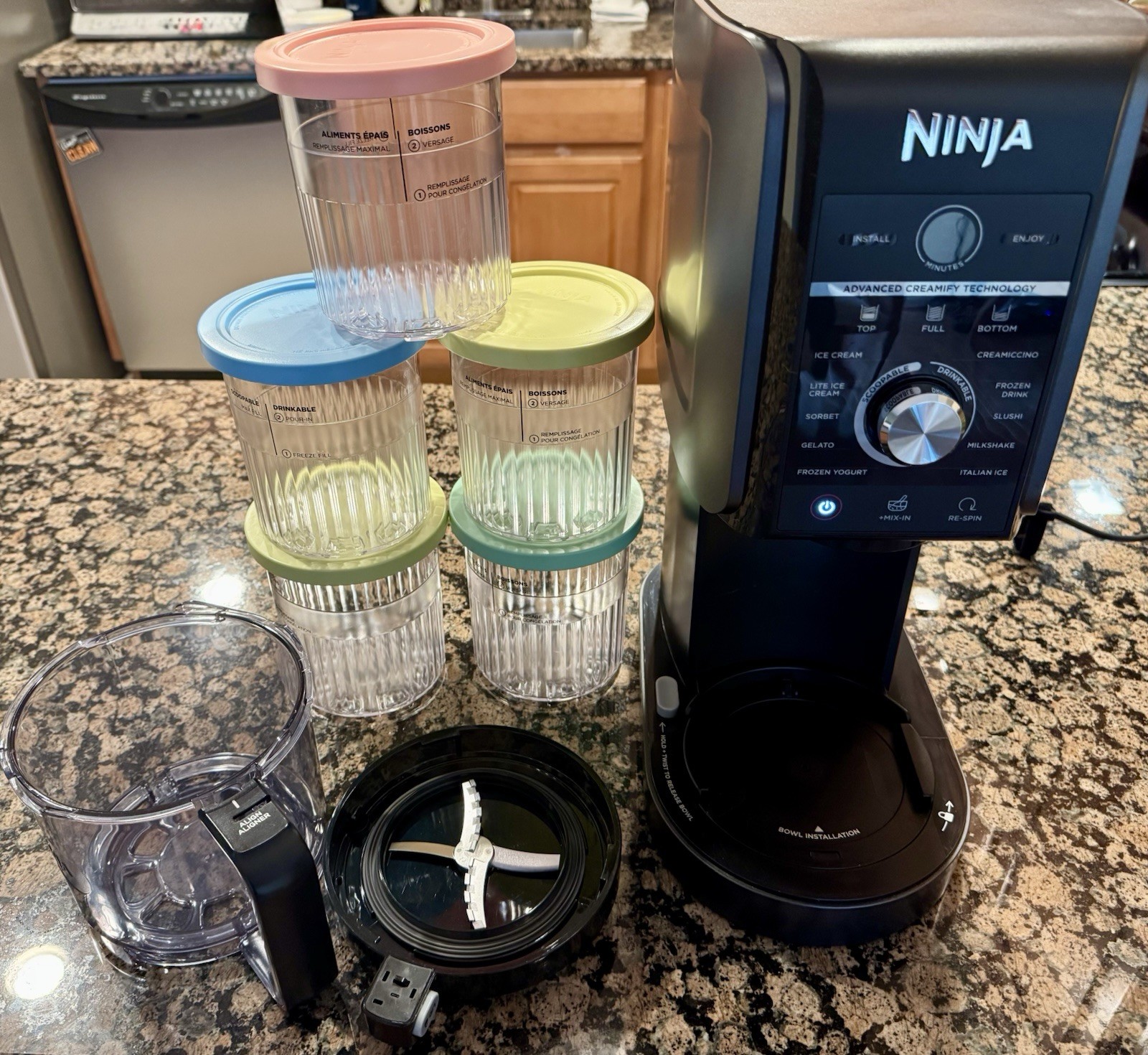 Ninja CREAMi Deluxe 11-in-1 Ice Cream and Frozen Treat Maker – Silver