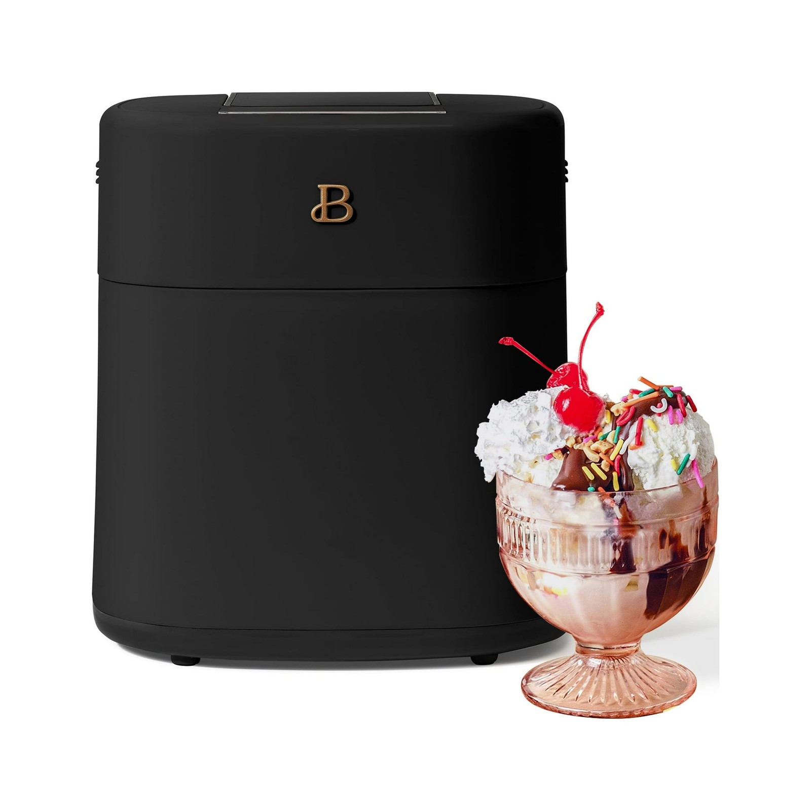 Beautiful! 1.5 Qt Ice Cream Maker w/ Touch Activated Display by Drew Barrymore!!