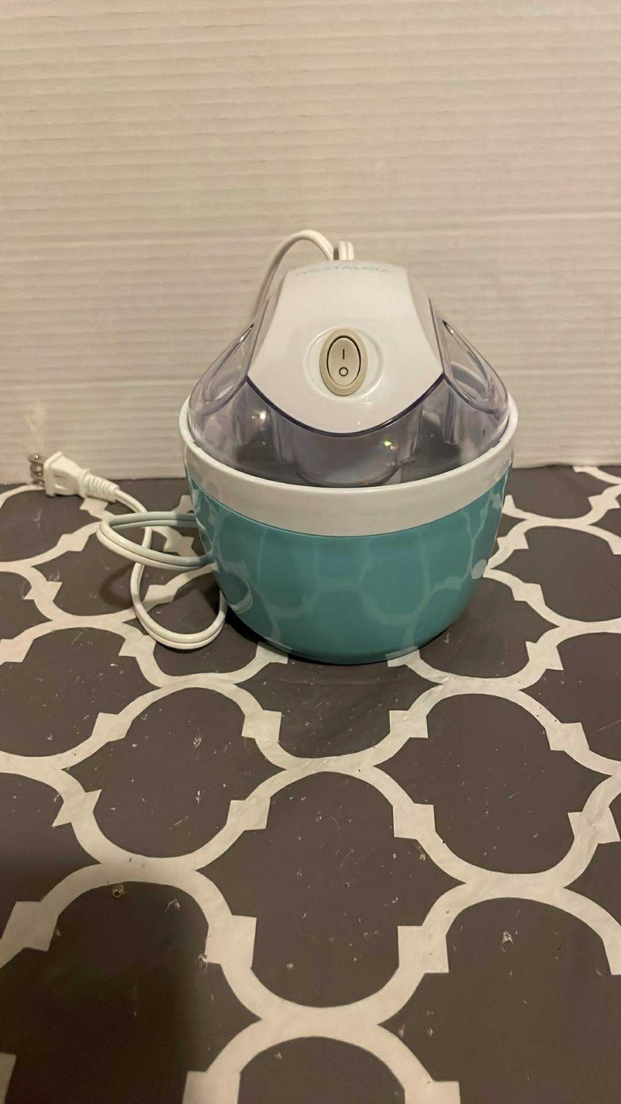 Nostalgia Electric Ice Cream Maker – Old Fashioned Soft Serve Ice Cream Machine