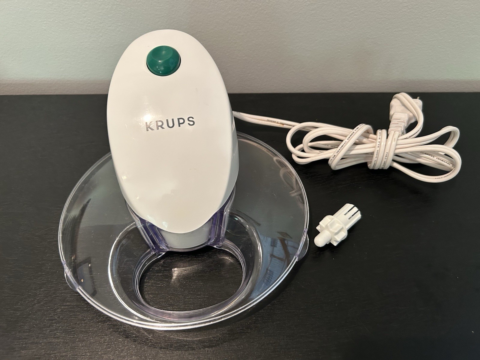 KRUPS La Glaciere Ice Cream Maker 358 Motor and Lid Replacement Tested Works