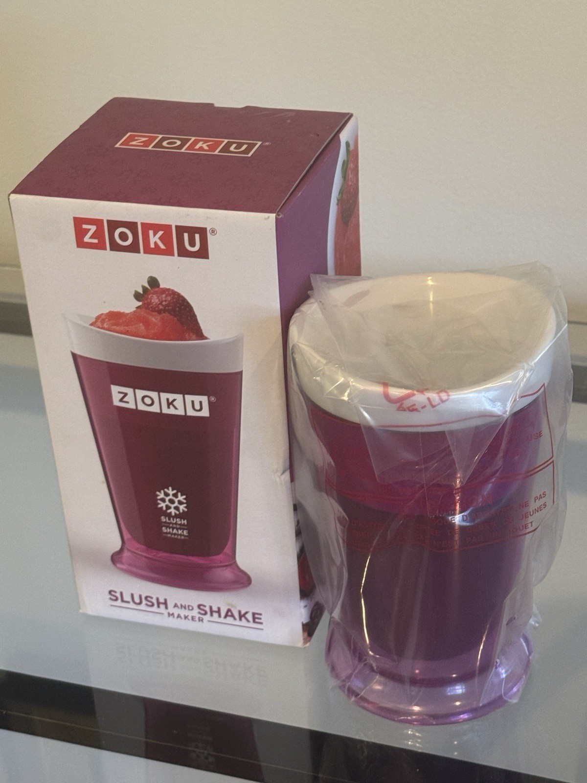 ZOKU Slush & Shake Maker Purple – New Factory Sealed – Makes Slushies Fast