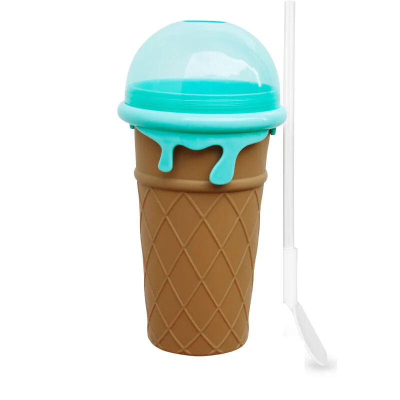 🎖️500 ml slush cup. Quick frozen smoothie. magic ice cream, slushy maker