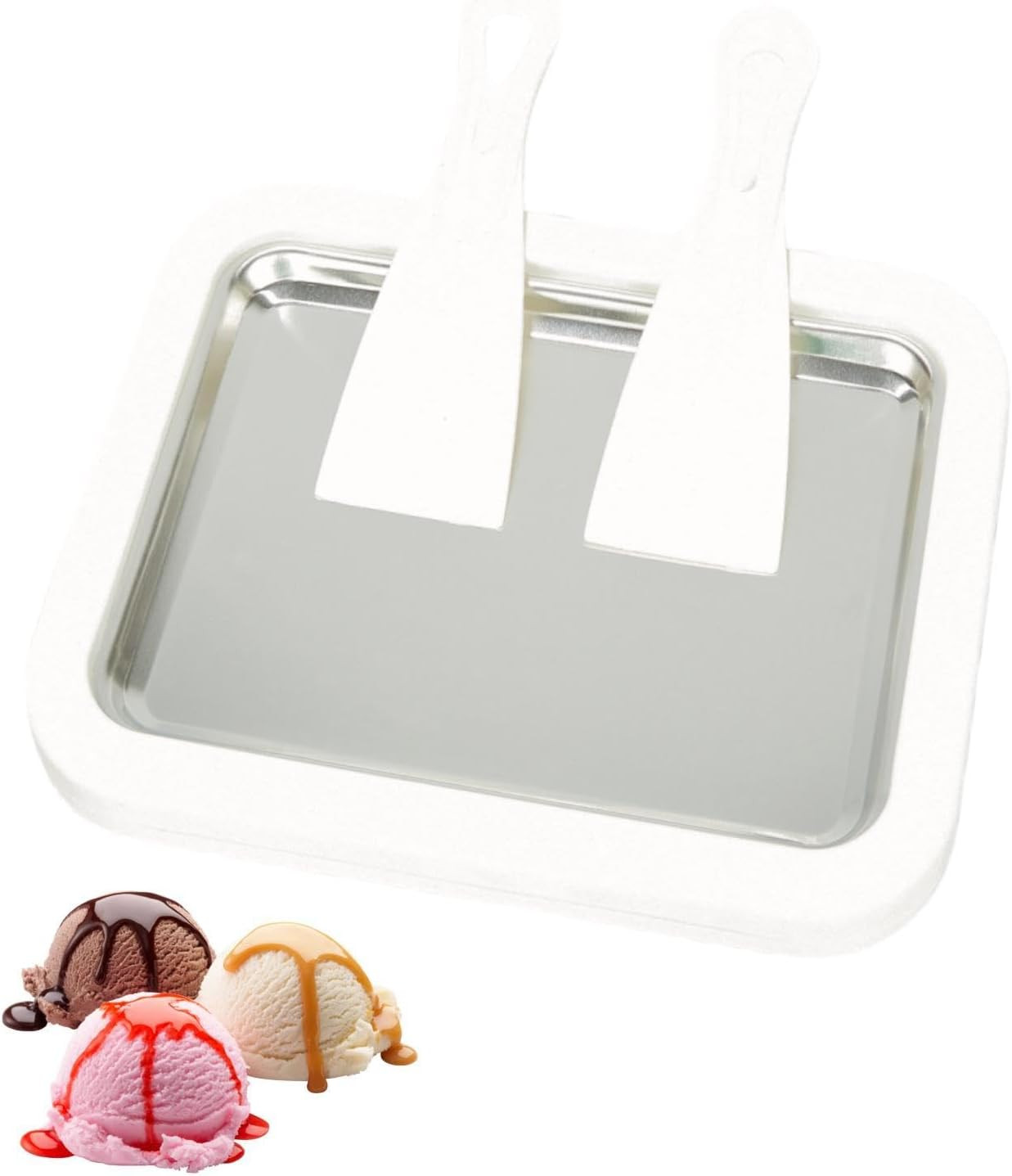 Instant Ice Cream Maker,Rolled Ice Cream Maker, Soft Serve Ice Cream Maker,Perfe