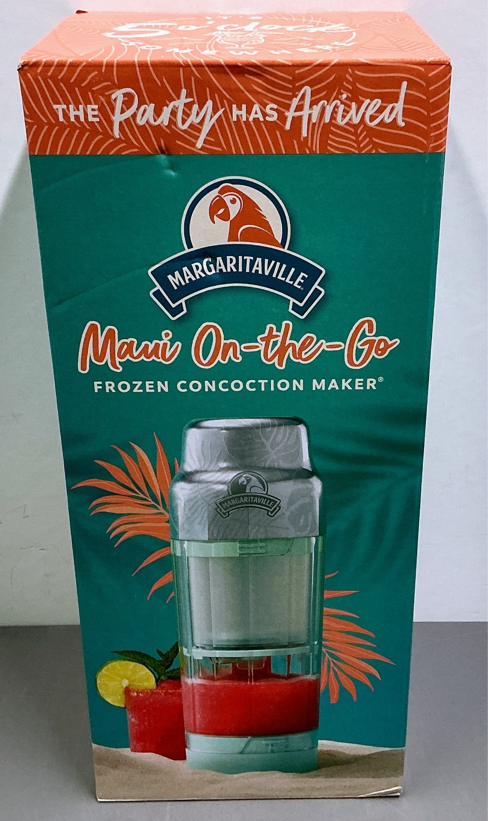 Margaritaville Maui On-The-Go Portable Frozen Drink Machine and Blender