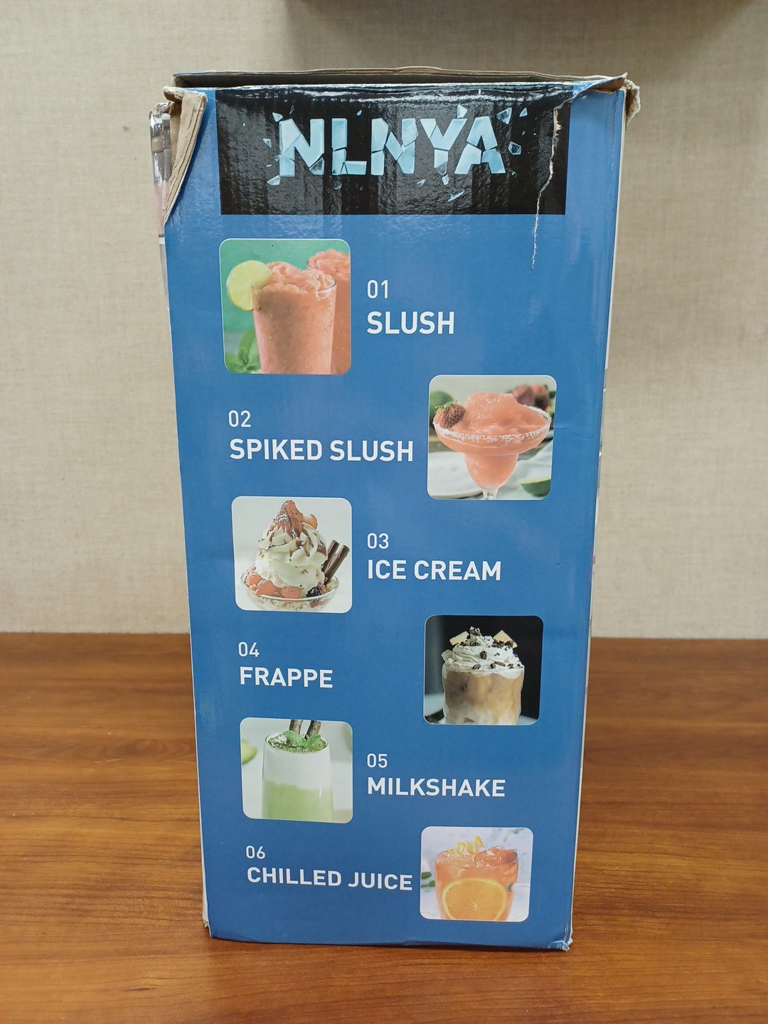 NLNYA Professional Frozen Drink/Ice Cream Maker For Home