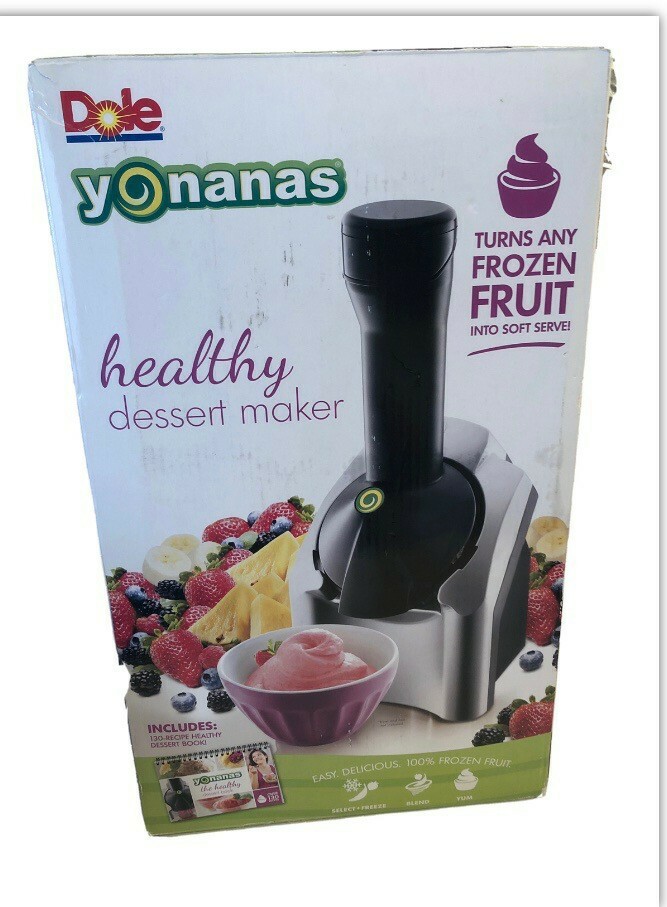 Yonanas 901 Soft Serve Maker – Black/Silver