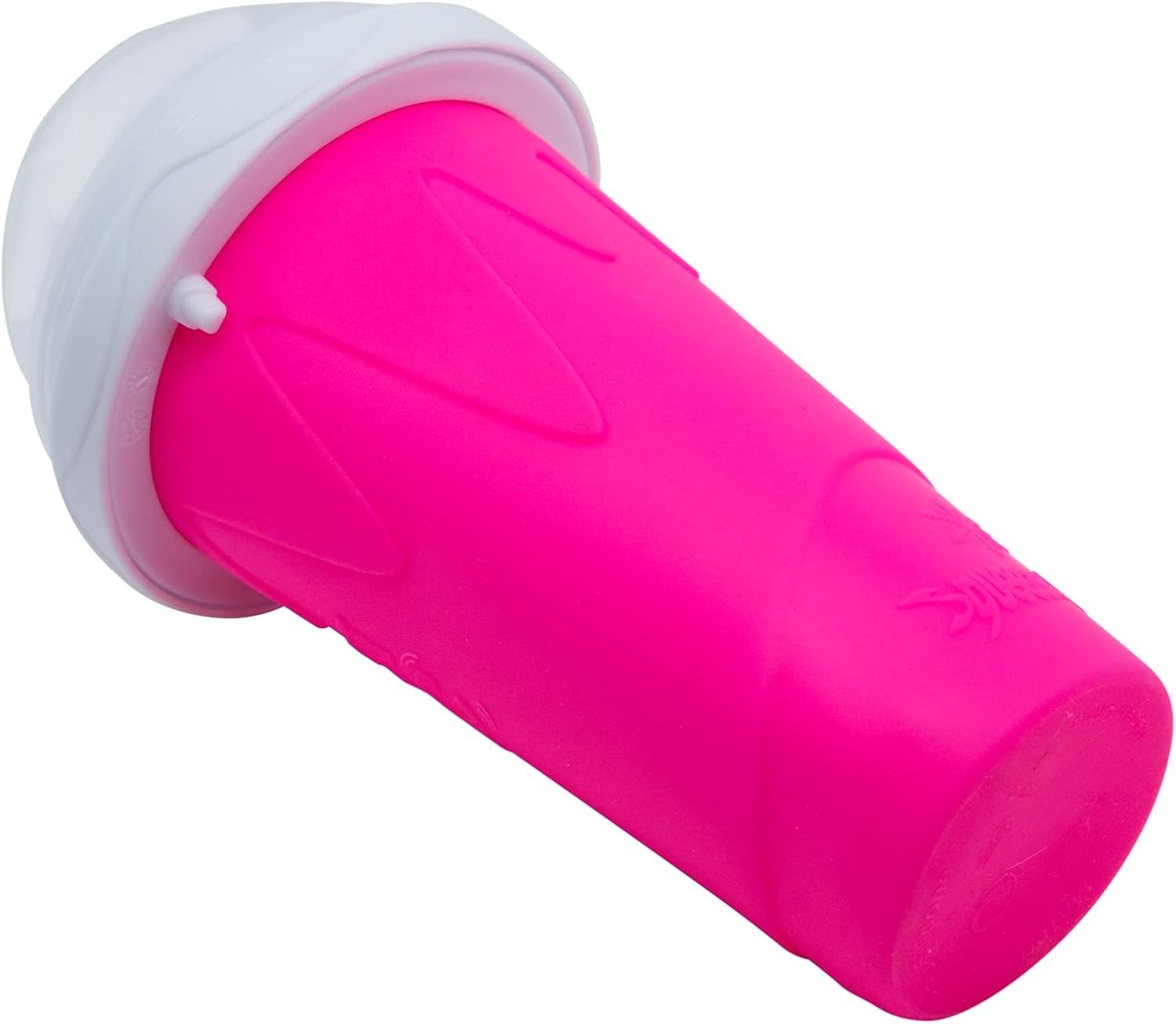 Magic Slushy Maker Cup Frozen Quick Freeze Squeeze Smoothie Cooling Cup PINK