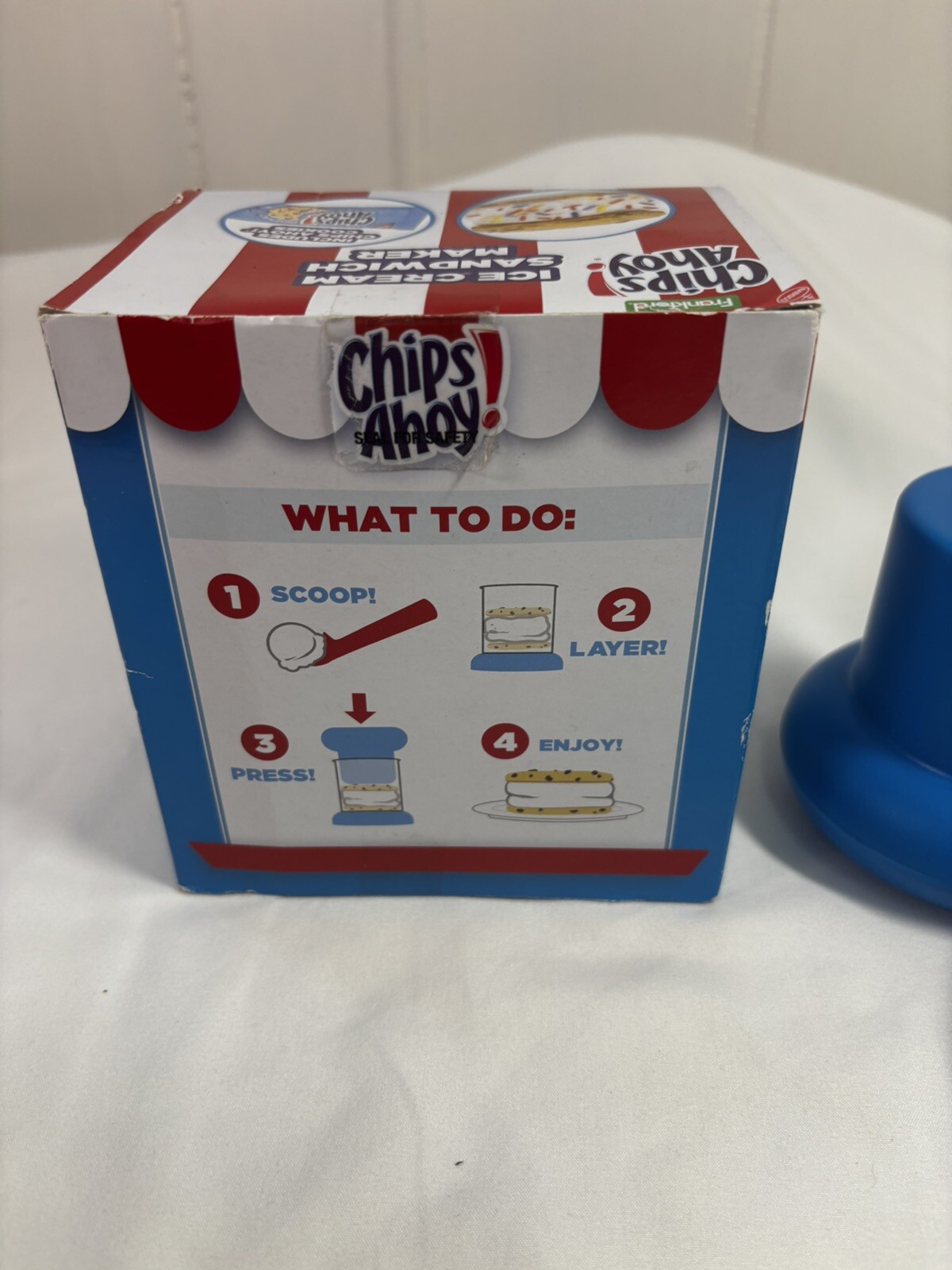 Frankford chips ahoy ice cream Cookie sandwich maker Plastic New Open Box