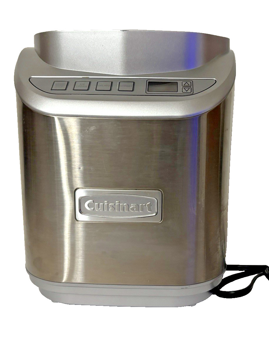 Cuisinart ICE-70 Series 2-Quart Stainless Steel Ice Cream Maker Motor Base ONLY