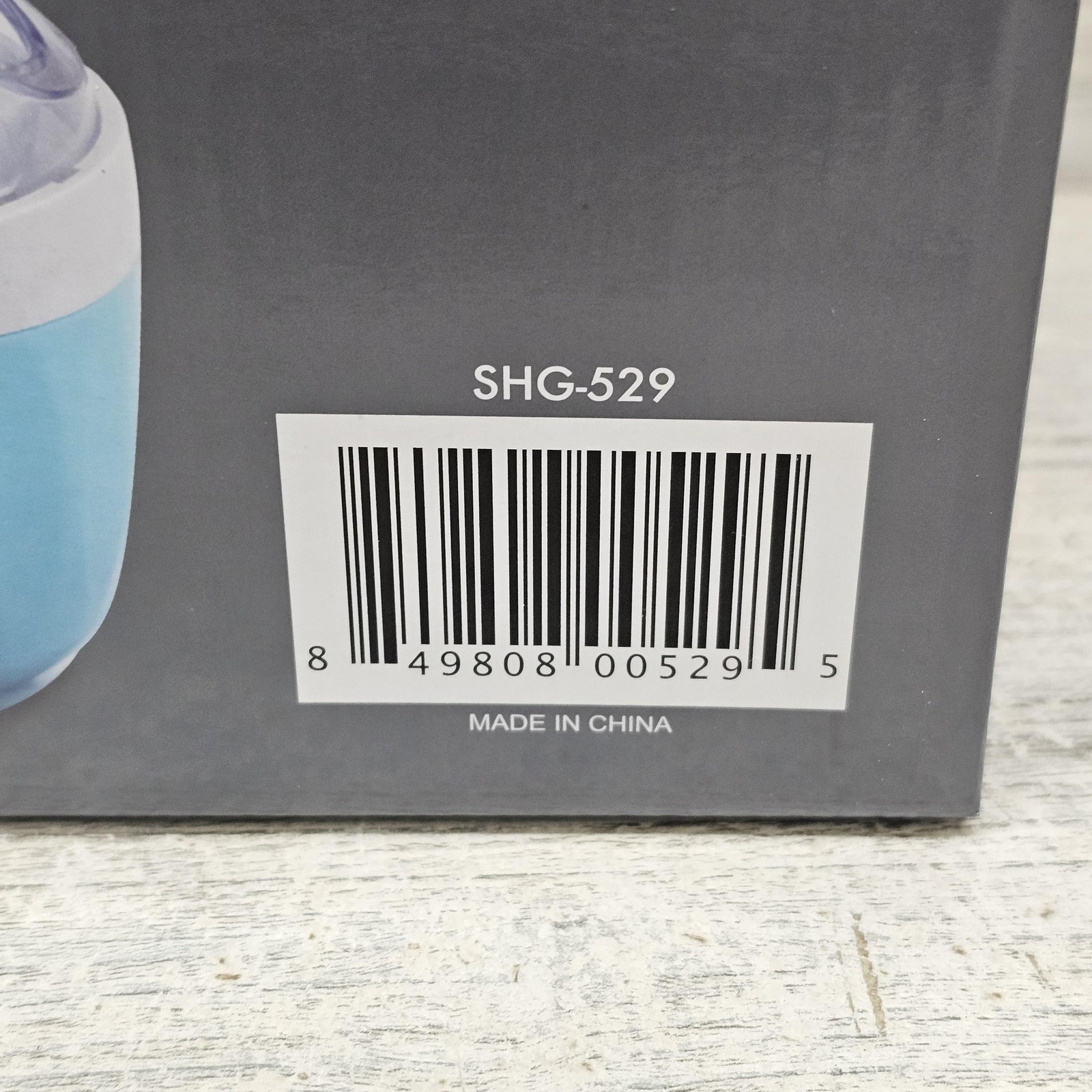 Savannah Home & Garden Quick Freeze Bowl Ice Cream Maker Half Quart SHG-529 Blue