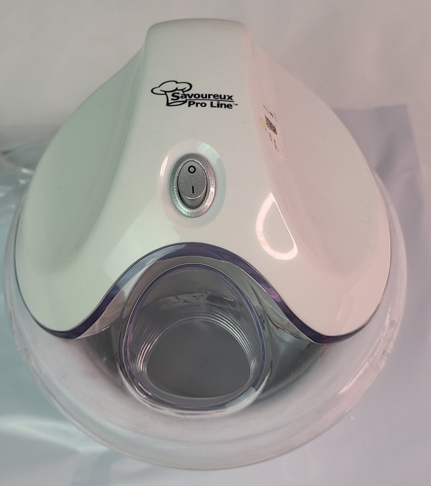 Savoureux Pro Line Electric Portable 1.5-qt Ice Cream Maker EUC