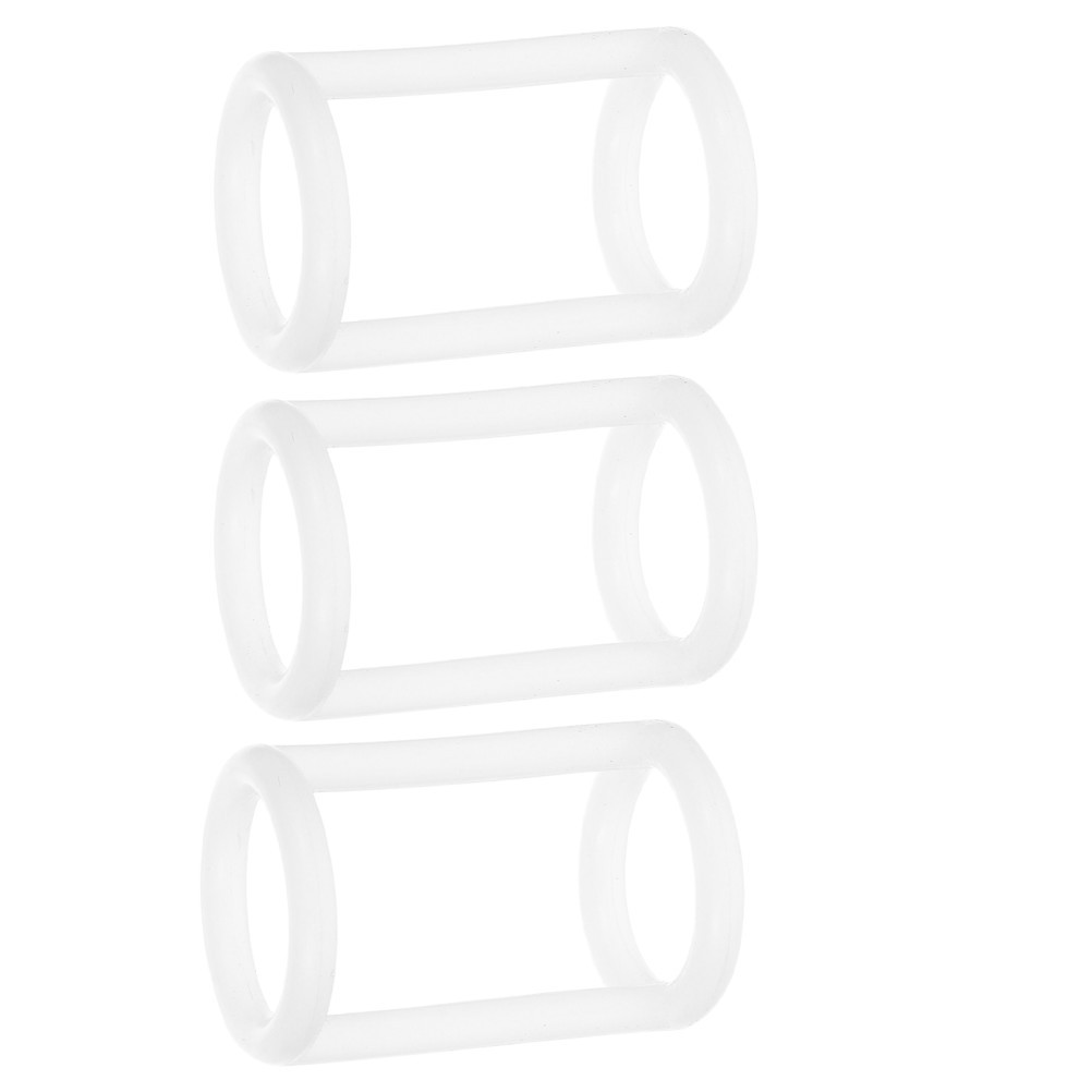 3 Pcs Silicone Replacement Seal Rings Ice Cream Maker Parts Machine Accessories