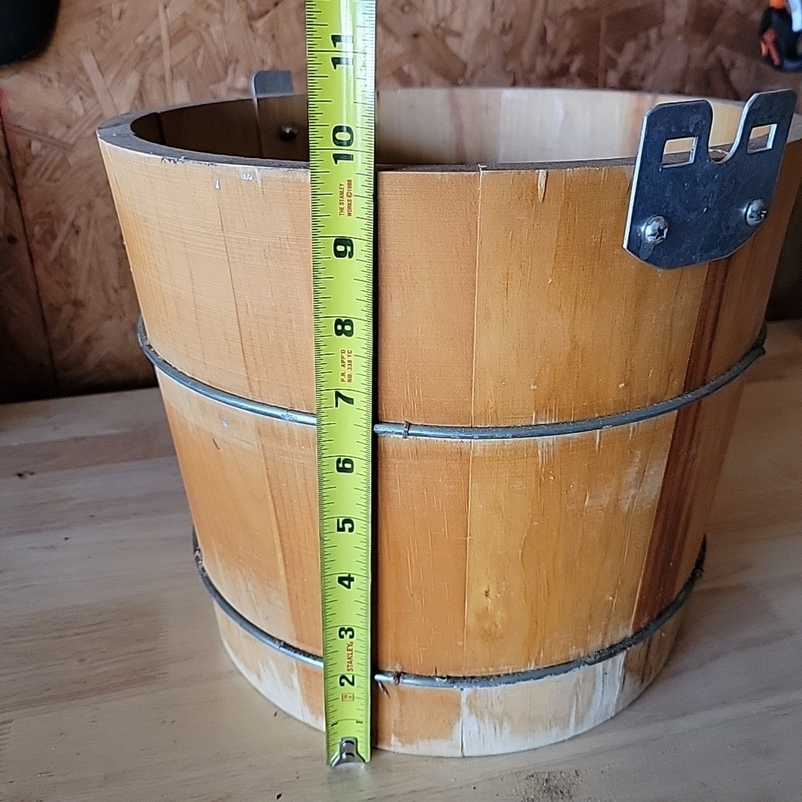 Rival Ice Cream Wood Bucket ONLY for Model 8550 5 Qt. Made USA Replacement Part