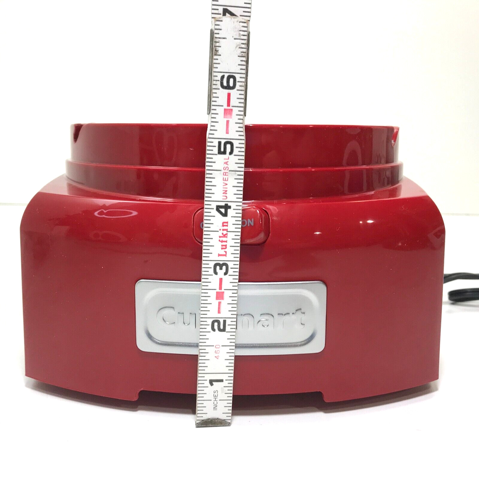 Cuisinart Ice Cream Maker ICE-21PKP1 ICE-21 BODY BASE w/ MOTOR – Red
