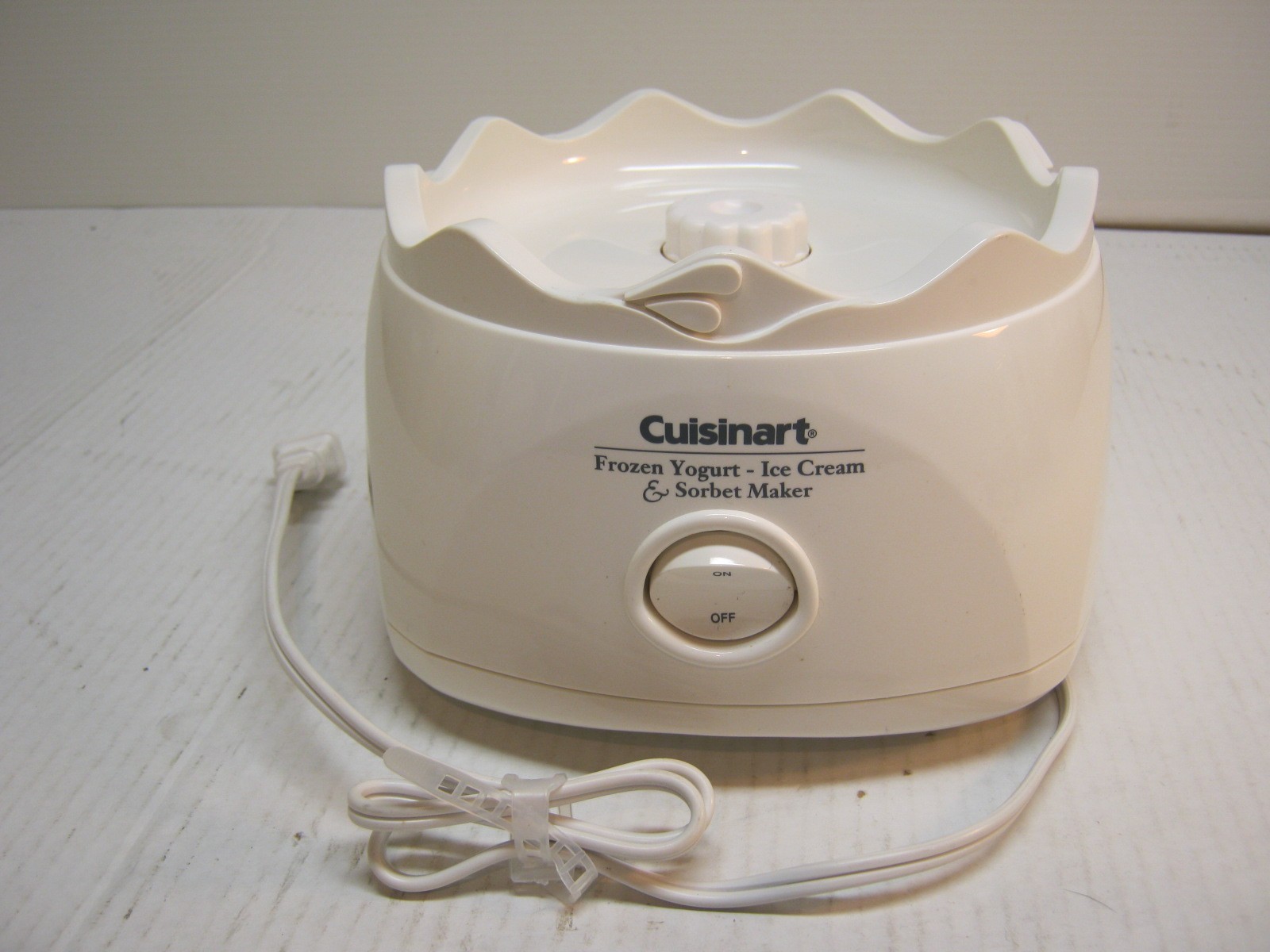 Cuisinart Frozen Yogurt Ice Cream Maker Replacement Motor Base ICE-20