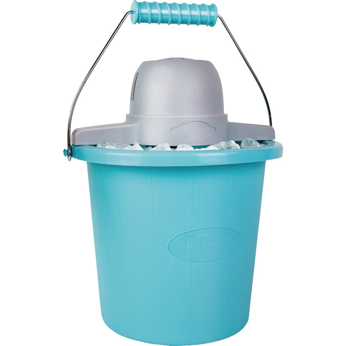 Nostalgia 4-Quart Electric Ice Cream Maker with Easy-Carry Handle PICM4BG