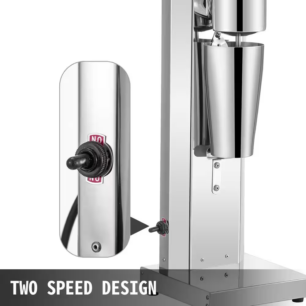 0.7 Qt. Milkshake Maker Stainless Steel Electric Milkshake Maker Single Head Cla