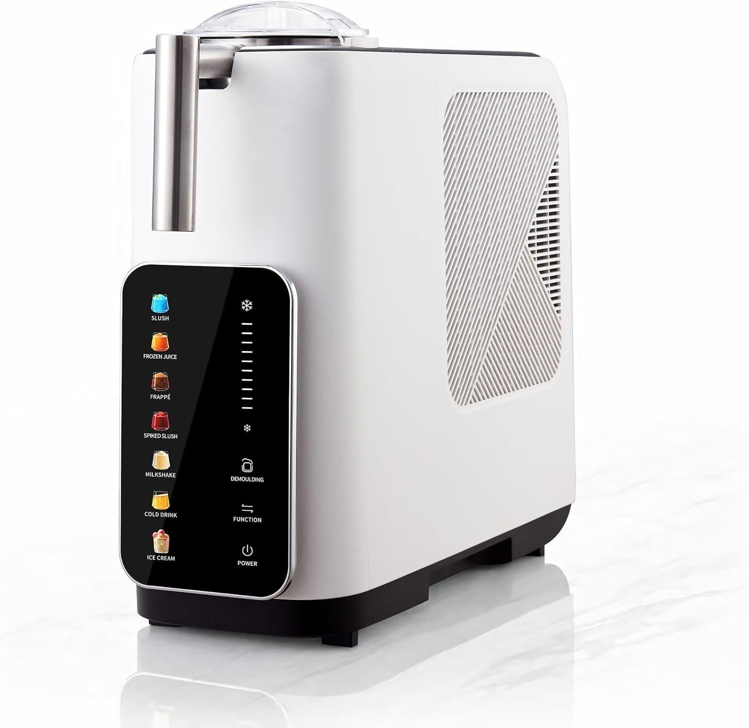 GreatCho 3-in-1 Slushie Machine Soft Serve Ice Cream Maker Beverage Cooler