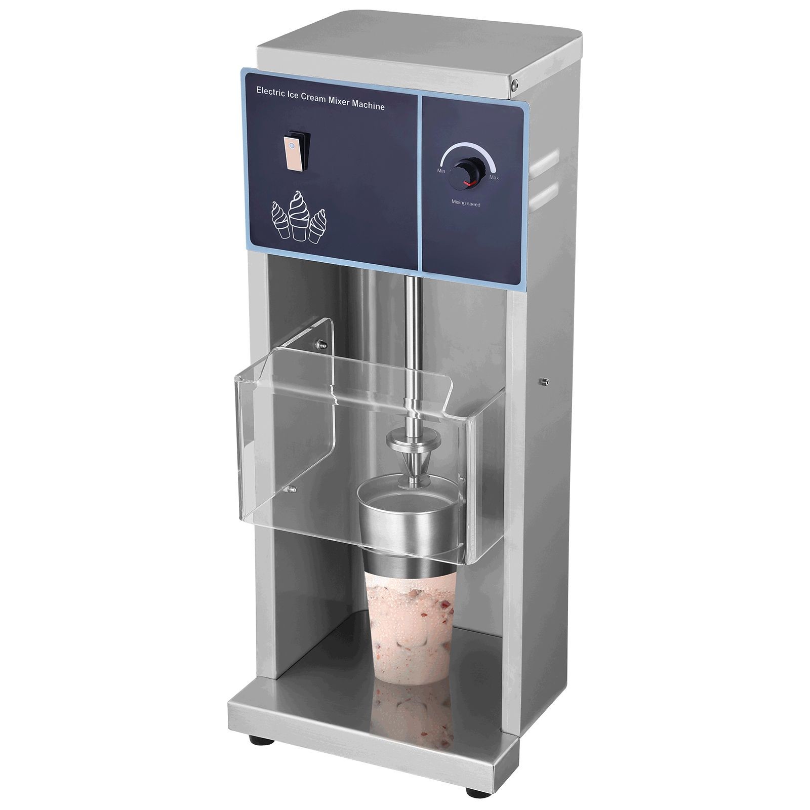 Ice Cream Blender, 400W High – Speed Ice Cream Maker Mixer Stir Machine 4200RPM