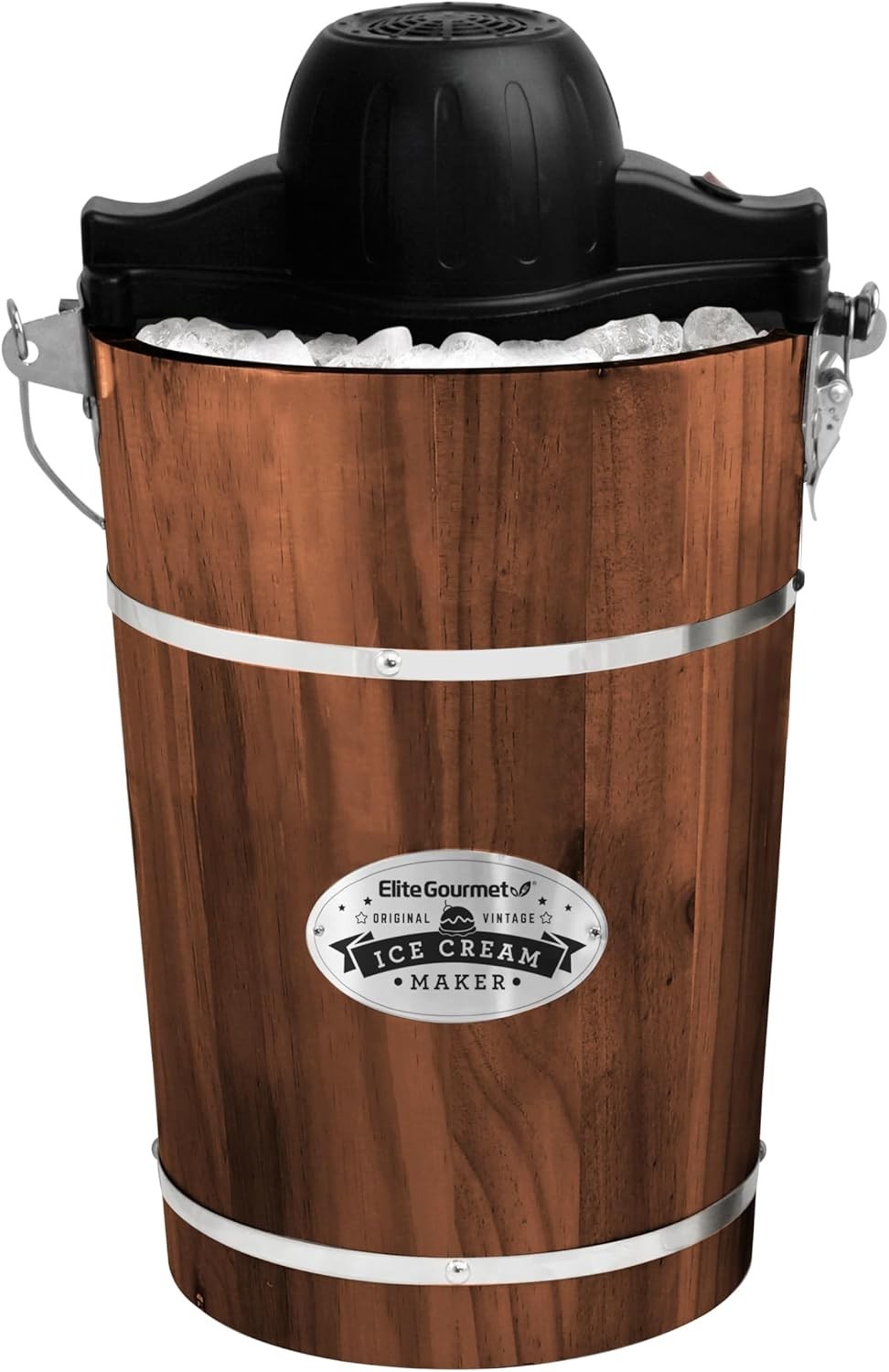Vintage 6 Quart Electric Ice Cream Maker – Create Homemade Desserts Effortlessly
