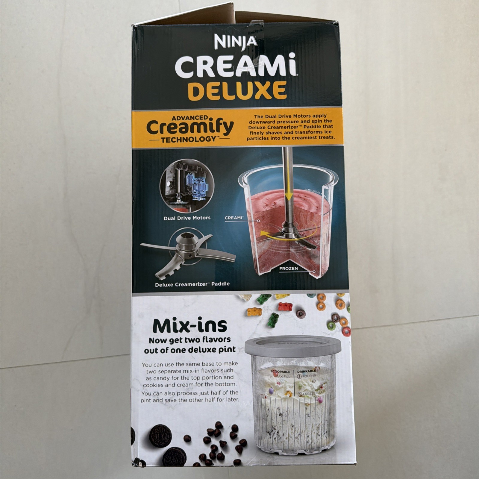 Ninja CREAMi Deluxe 11-in-1 Ice Cream and Frozen Treat Maker – Silver