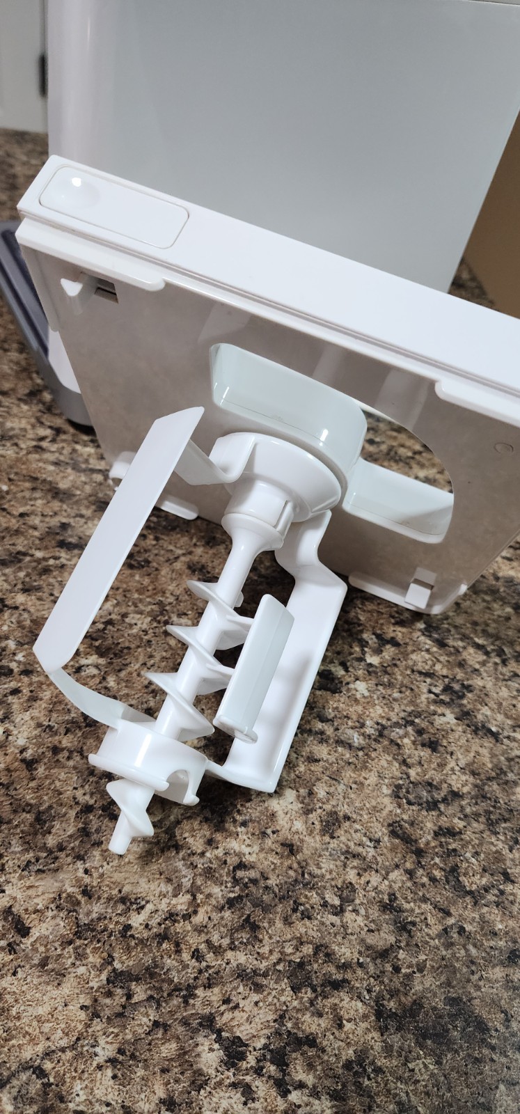 Cuisinart ICE-45 Mix It In Soft Serve Ice Cream Maker White TESTED See photos