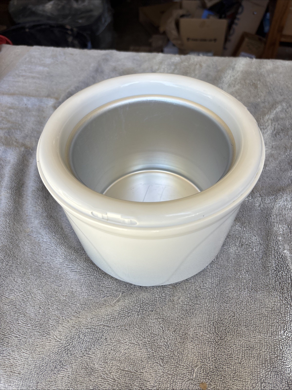 Pampered Chef Model 1534 Electric Ice Cream Maker OEM Replacement Bowl