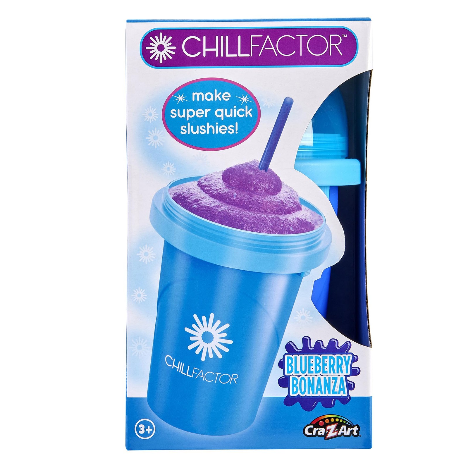 ChillFactor Original Slushie Maker, DIY Magic Slushy Maker, Super Quick Smoot…