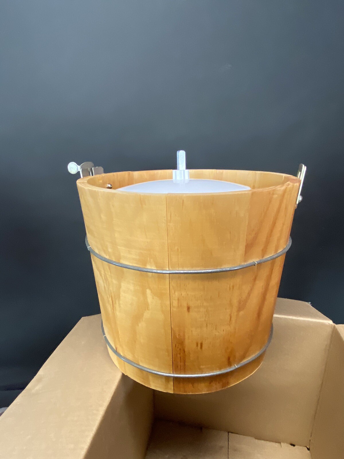 Rival Ice Cream Maker Select 8550 X 5 QT 40 Servings Machine Wood Bucket LG