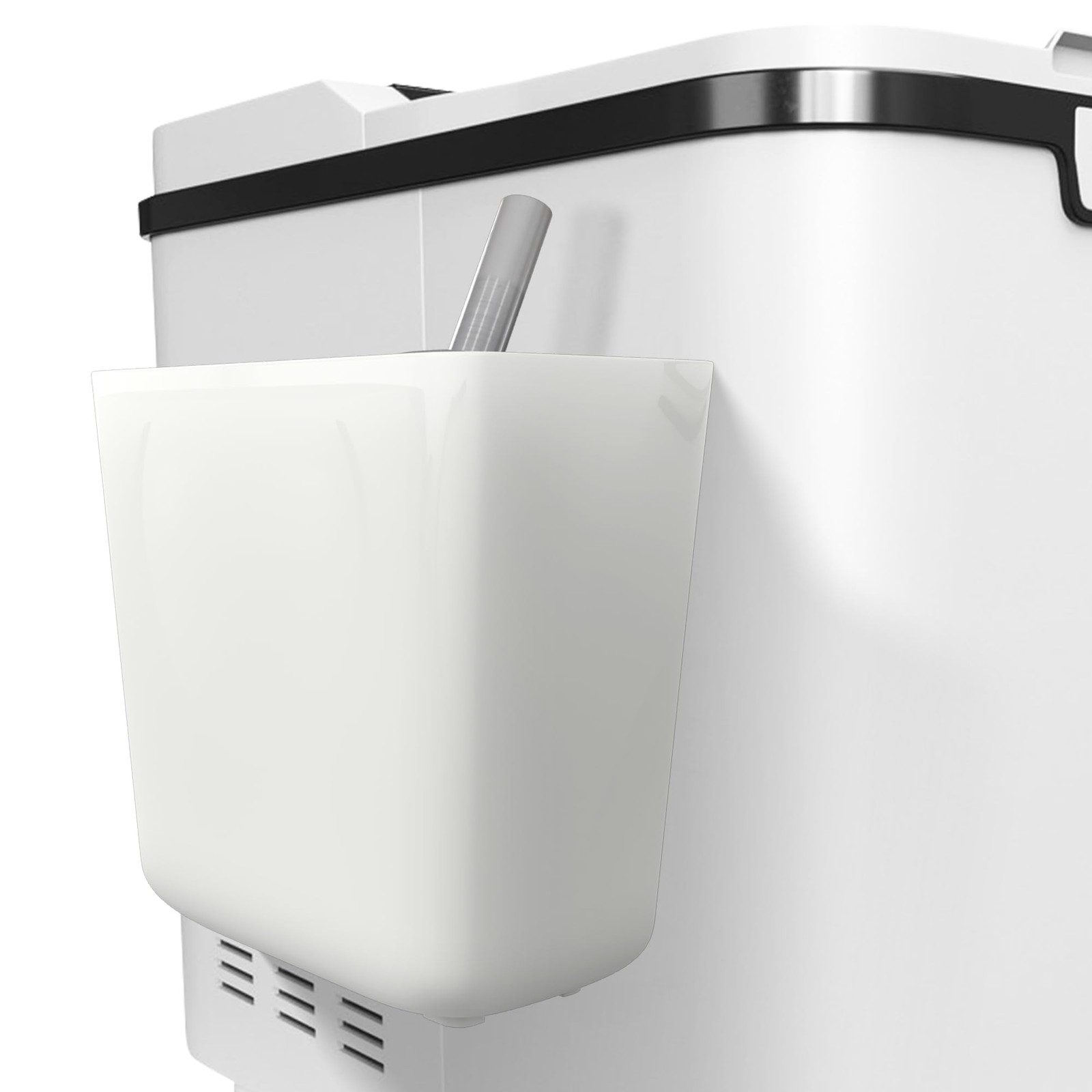 Neepanda Ice Scoop Holder for Machine& Freezer, Large Large, White
