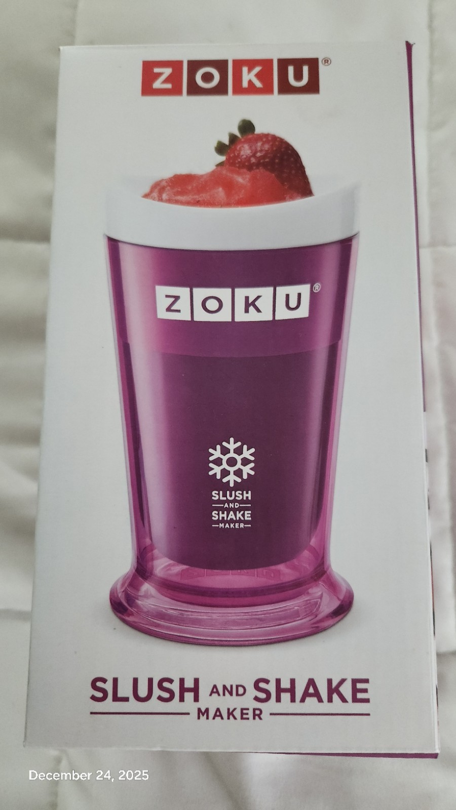 Purple Slush Maker: Enjoy Frozen Smoothies & Milkshakes in Minutes