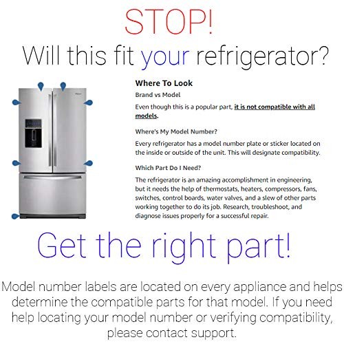 Supplying Demand W10884390 Refrigerator Ice Maker Assembly Replaces W10793298