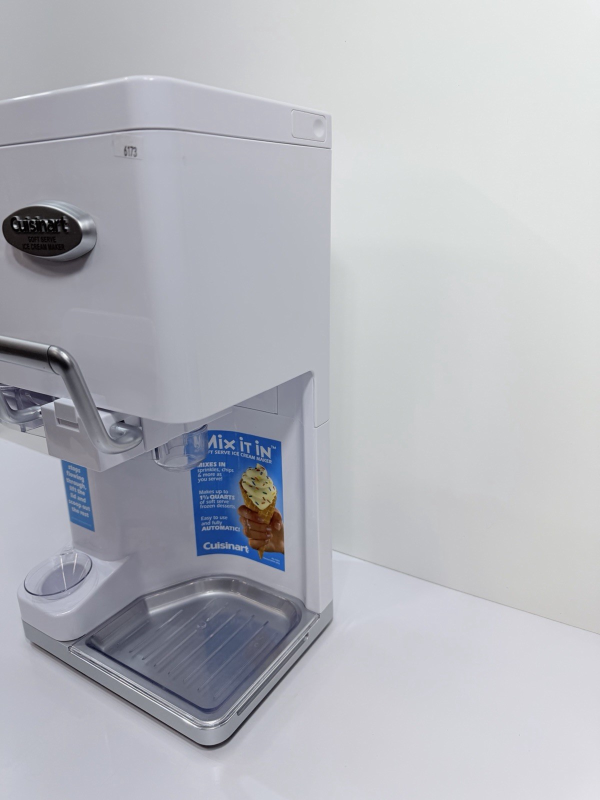Cuisinart ICE-45 CRM Mix it In Soft Serve Ice Cream Maker White