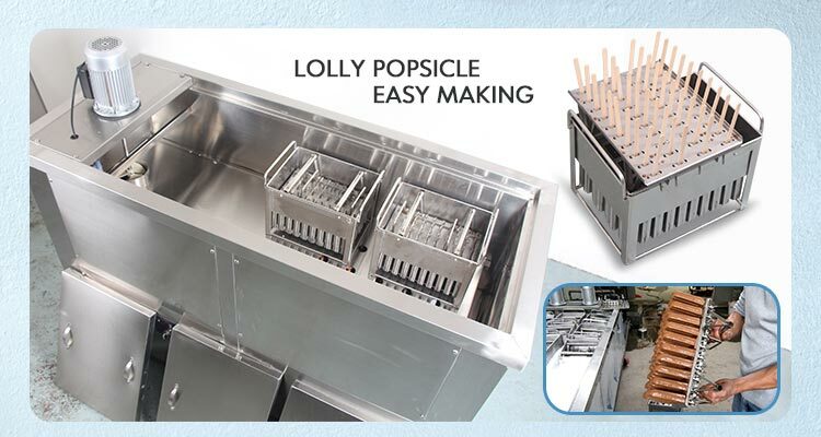 Kolice commercial 4 mold sets ice popsicle machine,ice lollipop machine 110V60HZ