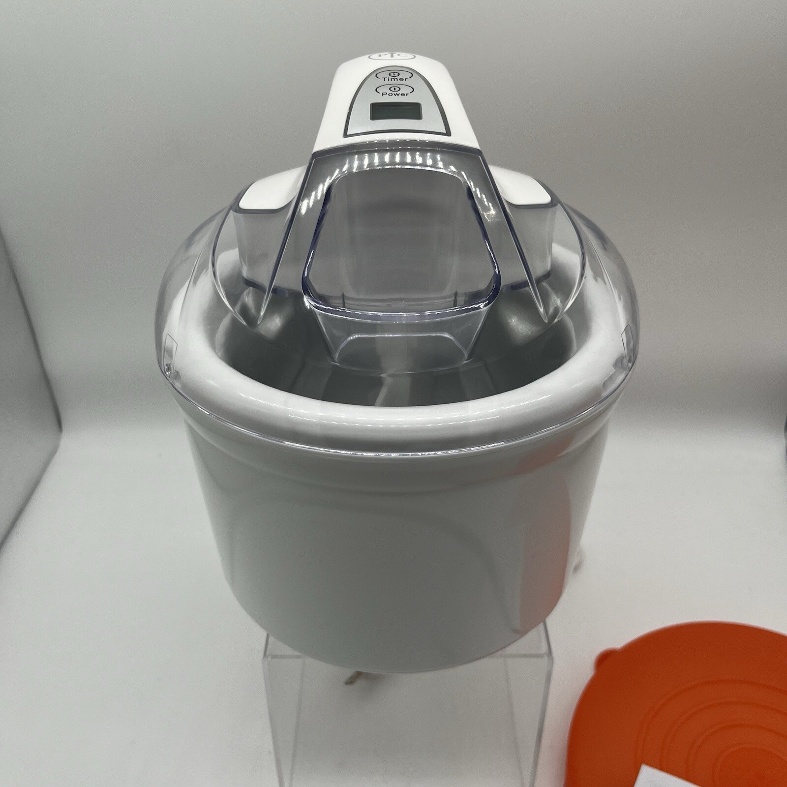 Pampered Chef Electric Ice Cream Maker. Complete Model 1534 Retired Tested EUC