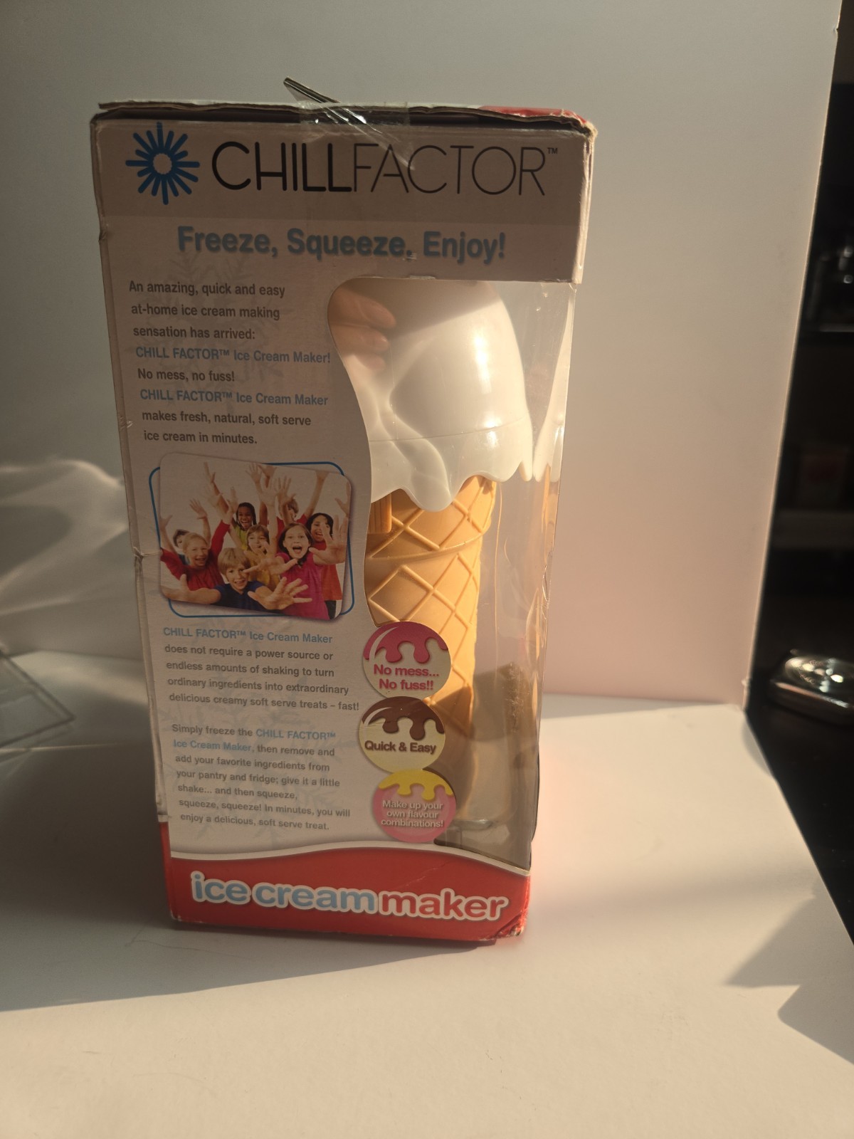 Chill Factor Ice Cream Maker Chocolate Delight BRAND NEW
