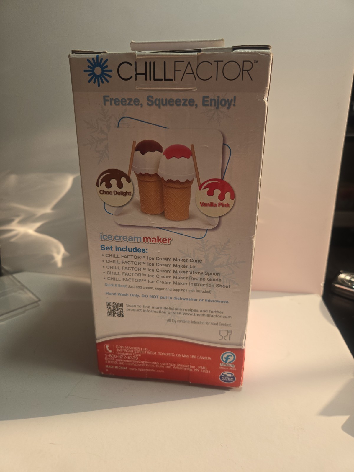 Chill Factor Ice Cream Maker Chocolate Delight BRAND NEW