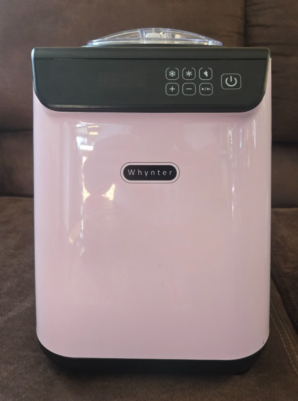 1.28 Qt. Automatic Ice Cream Maker Compressor Upright W/ Stainless Steel Bowl &