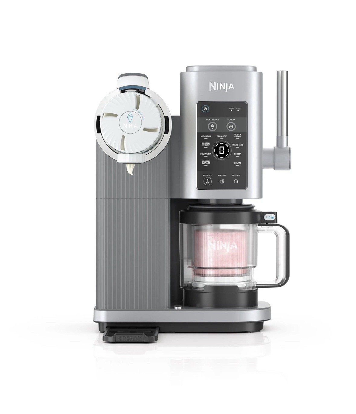 Ninja CREAMi Swirl 13-in-1 Soft Serve Ice Cream Machine – NC701