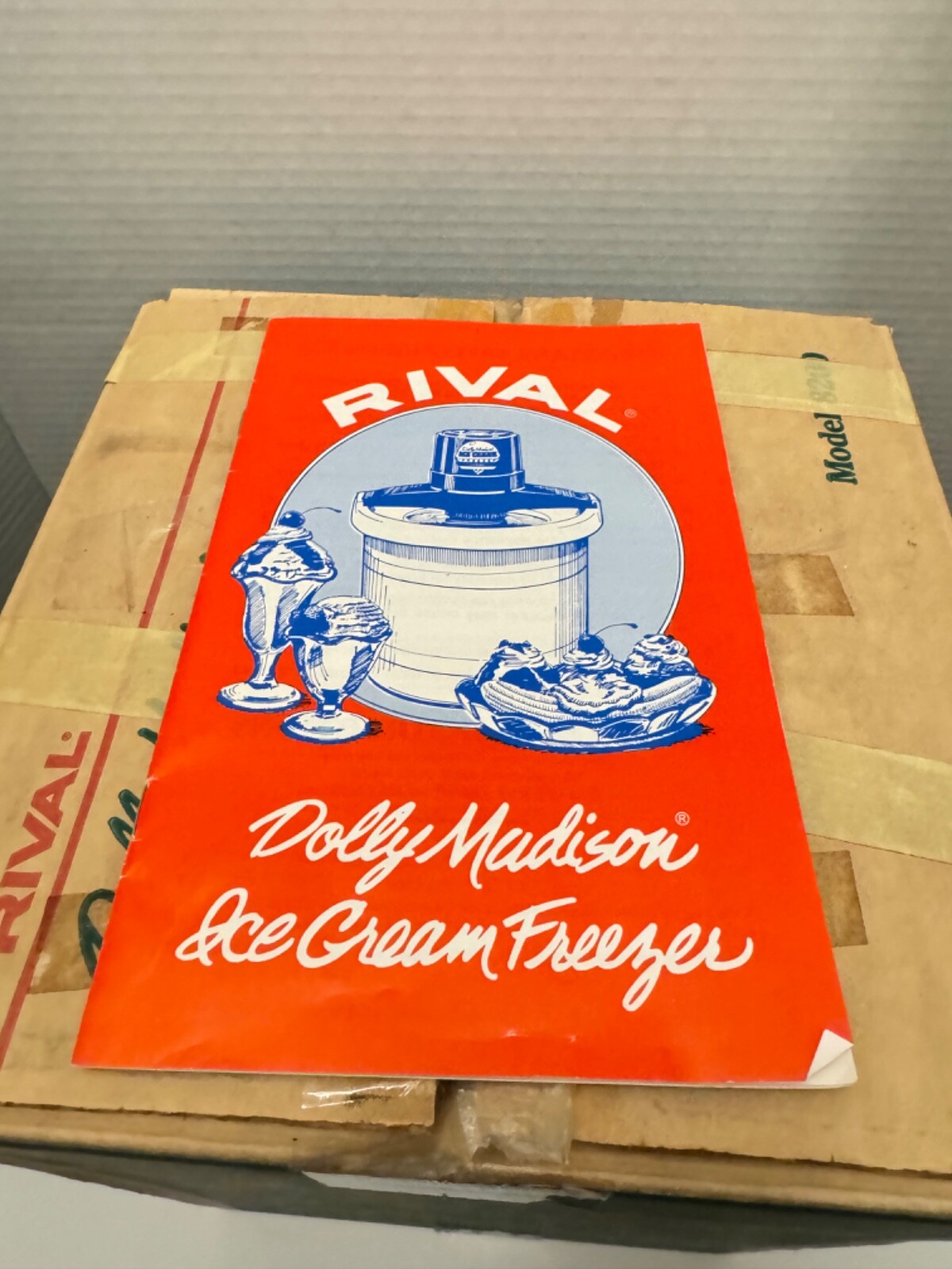Rival Electric Ice Cream Freezer Model 8200 | Tested