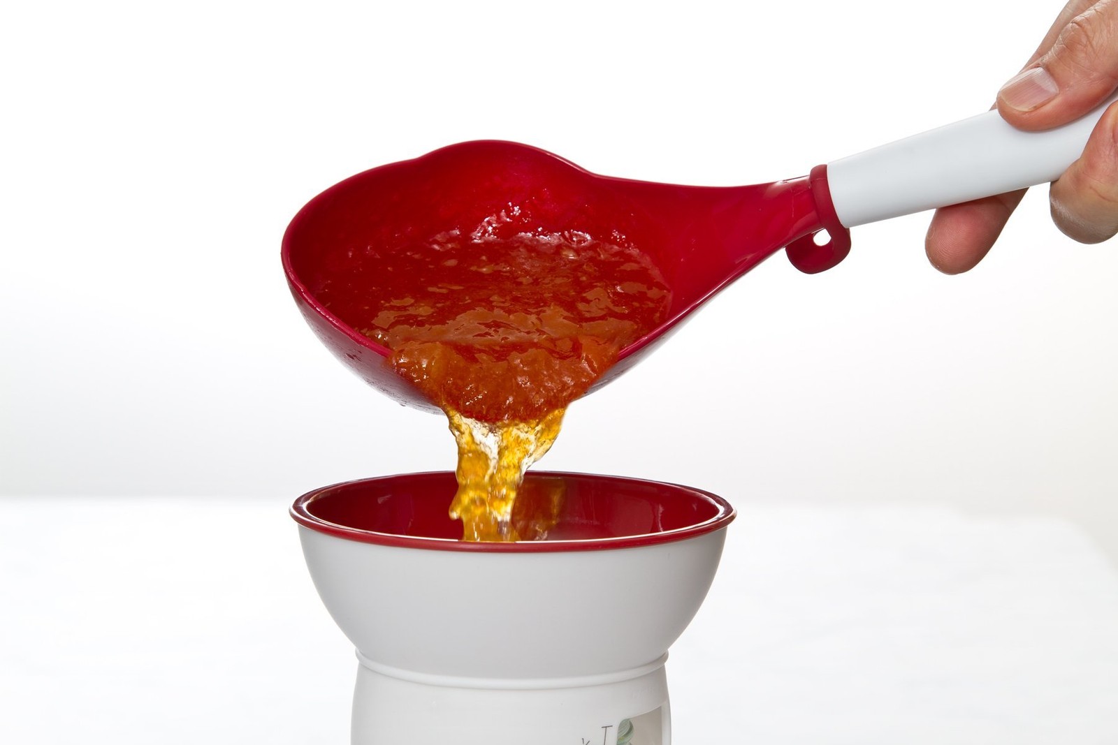 PROGRESSIVE INTERNATIONAL Canning Scoop, 1 EA, Red 1