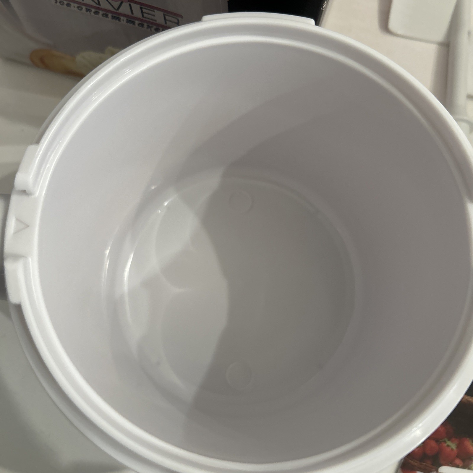 Donvier Premier Ice Cream Maker 1 Pint Manual Hand Crank – Open Box