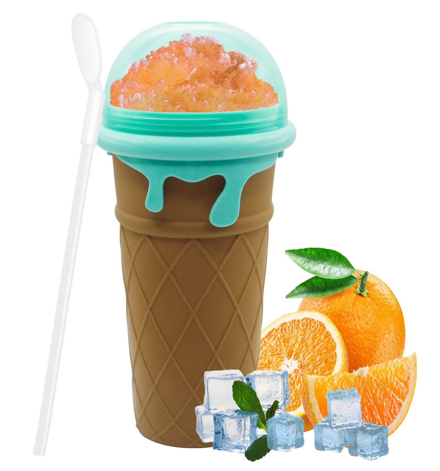Slushy Cup 500ML Frozen Magic Maker Cooling Cup Freeze Mug Milkshake Smoothie…