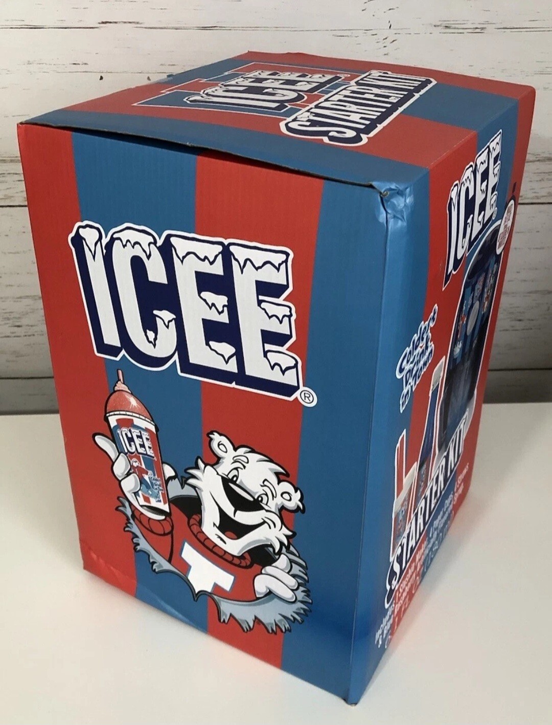 Icee Slushie Maker Machine Starter Kit Home Countertop Fizz Creations NEW in Box