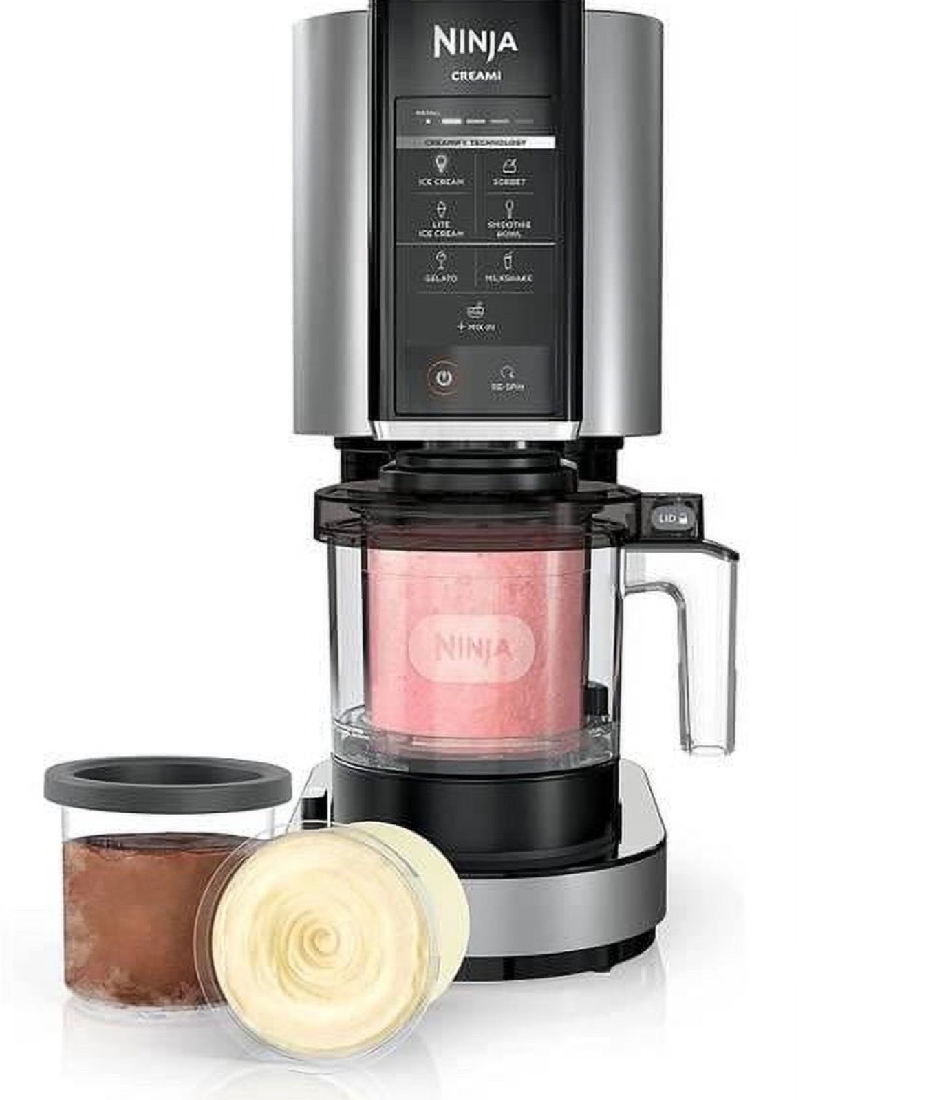 NEW Ninja CREAMi 1 Pint Electric Ice Cream Maker – Silver (NC301) free ship