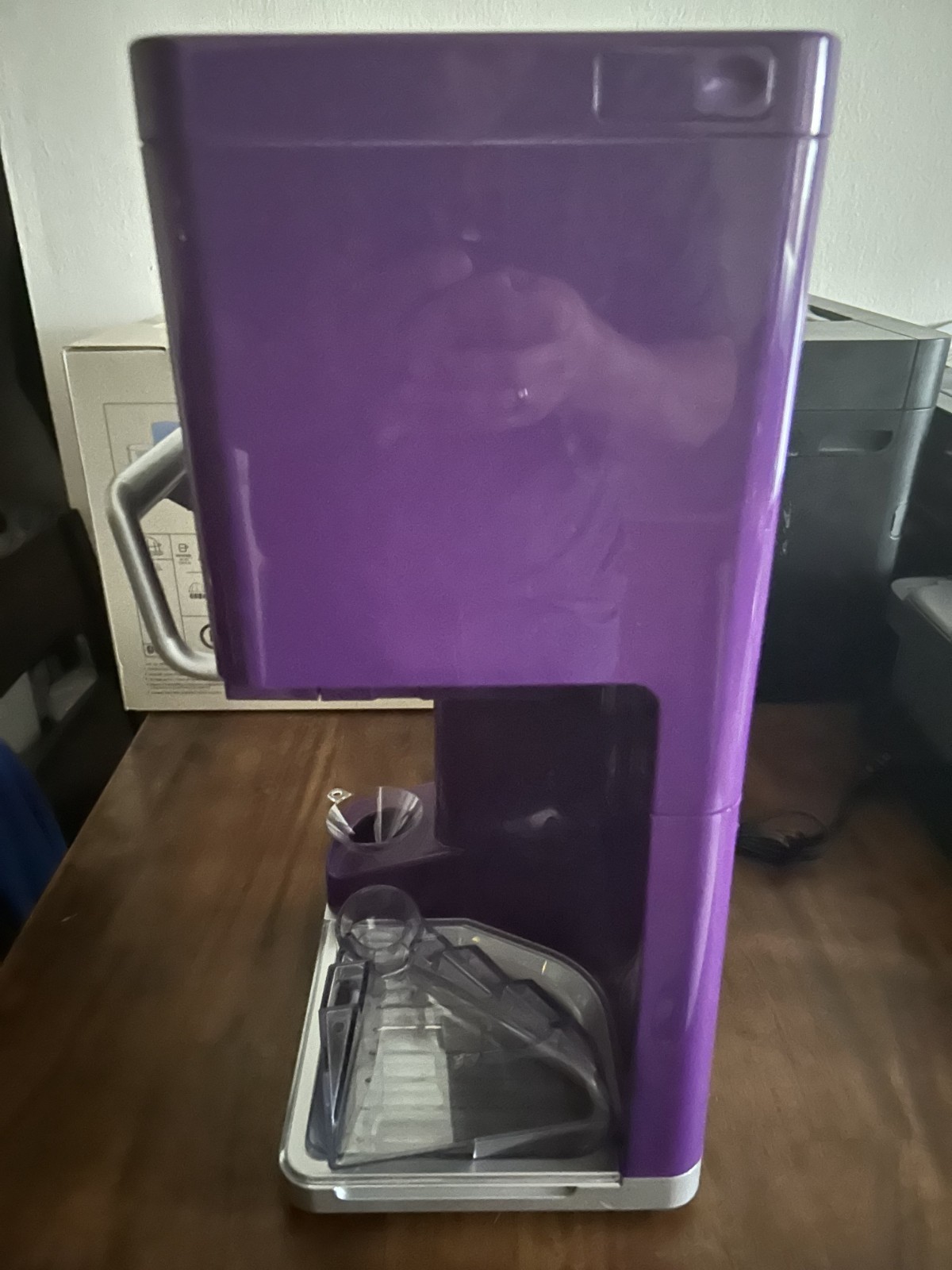 Cuisinart ICE-45 Mix It In Soft Serve 1.5 Quart Ice Cream Maker – Purple