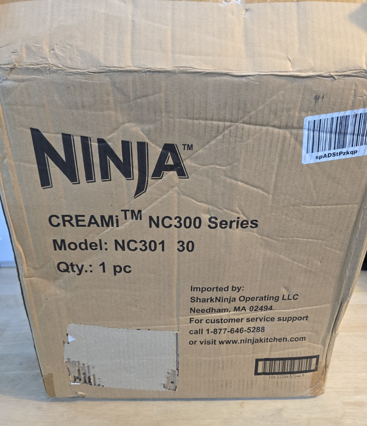 Ninja CREAMi NC301 Ice Cream Maker 7-in-1 Creamify Technology NEW SEALED