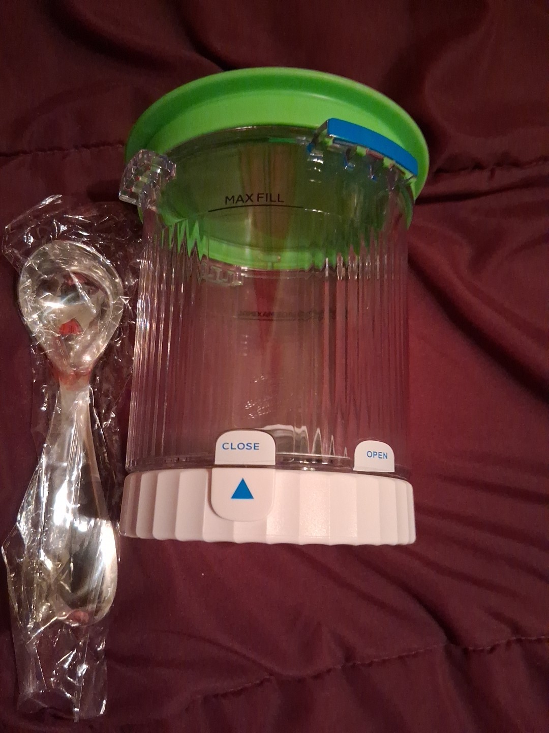 Suroque Pint And Lid Replacement, Ice Cream, Compatible With Ninja New.nobox