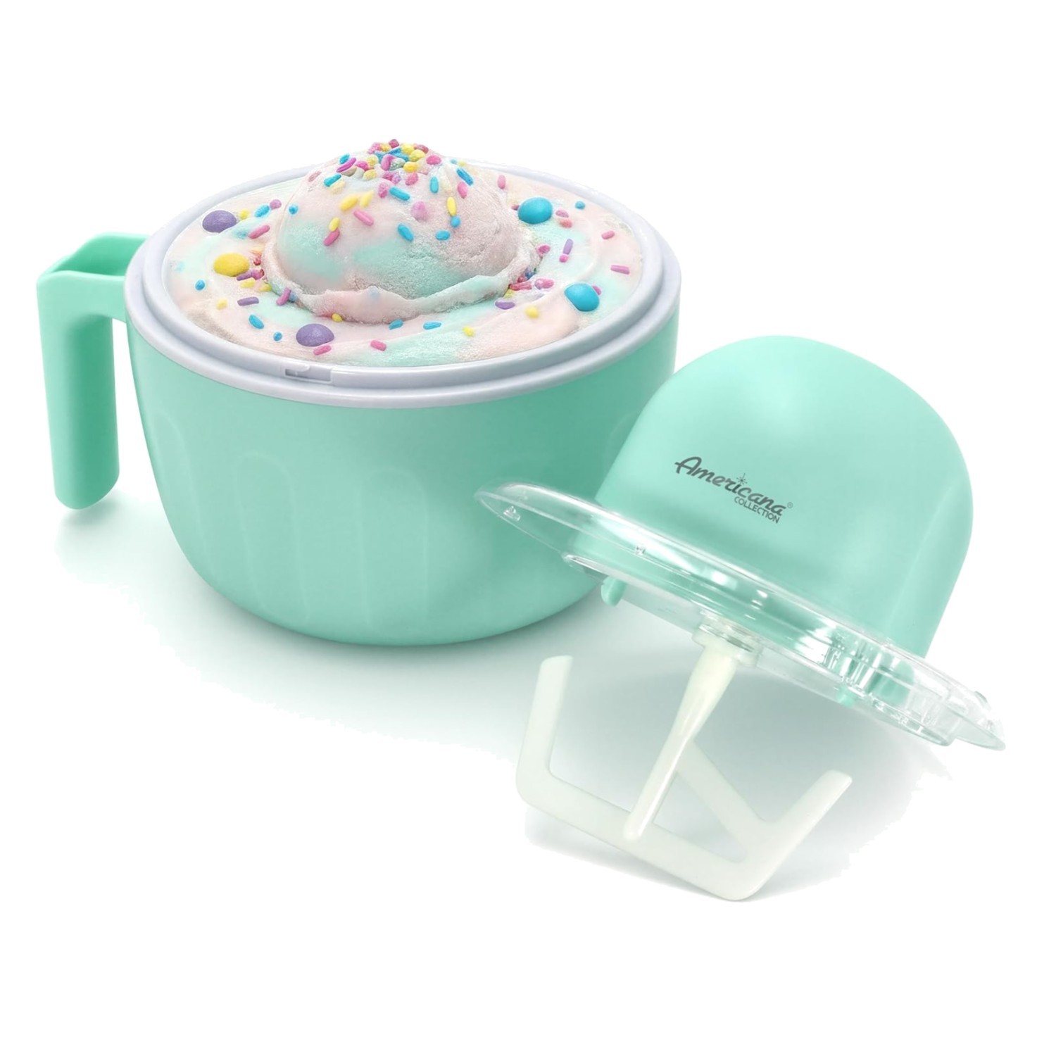 Homemade Ice Cream Machine Instant Gelato Maker Easy Churning Fun Parties New